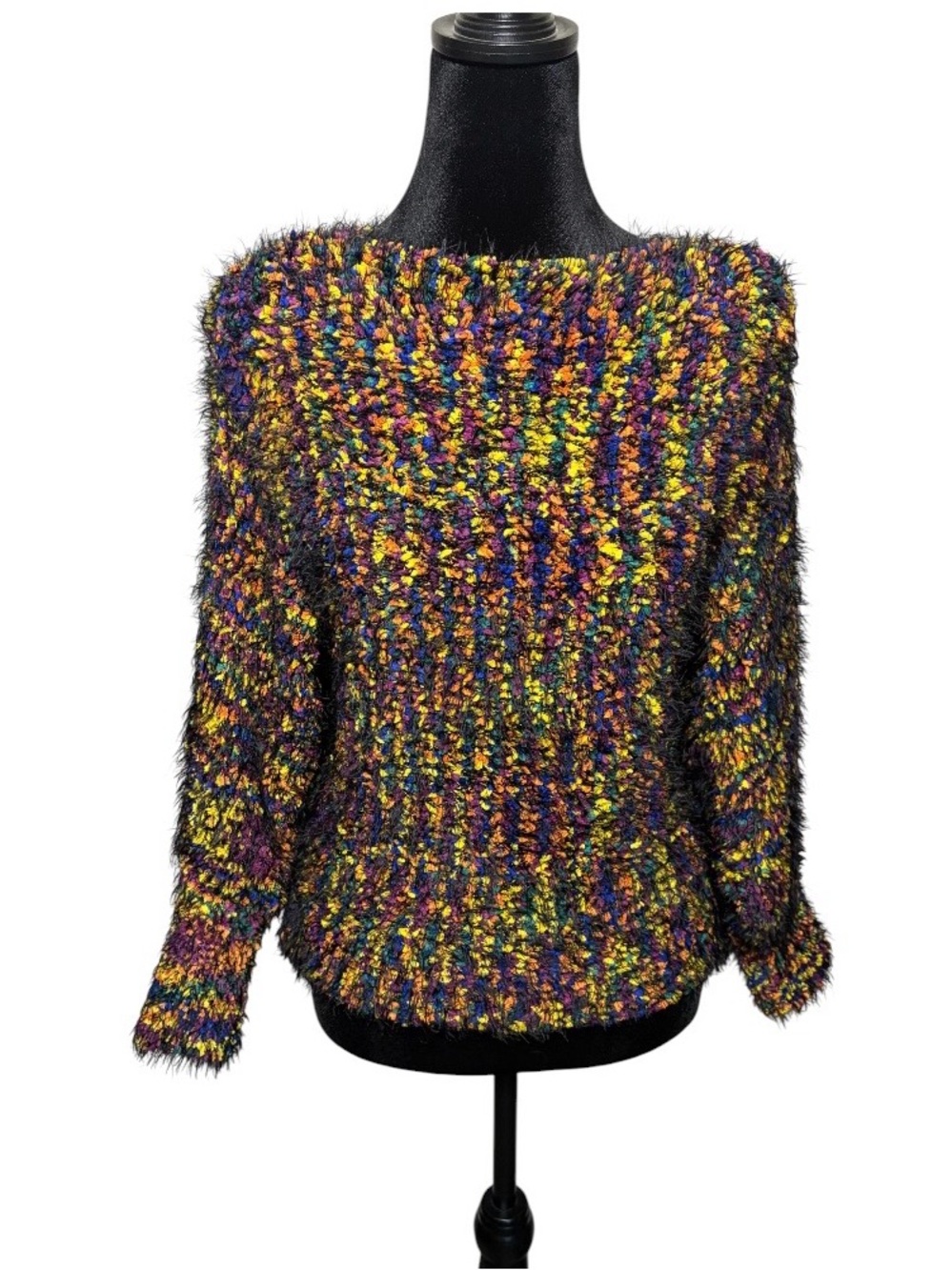 Earthbound trading co fuzzy knit sweater NWT